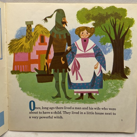 Disneyland The Story of Rapunzel Children’s Book and Vinyl Record 1970 - Picture 5 of 16